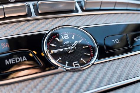 IWC Mercedes Edition 1 Analog Clock Genuine .